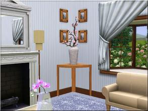Sims 3 — Table basse en coin by lilliebou — Use ALT to place the object against a wall. Use MOVEOBJECTS ON to place a