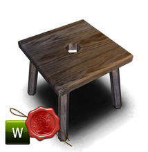 Sims 3 — Torture Chamber: Stool by Sasilia — 