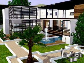 Sims 3 — Villa ''Majestic'' by ayyuff — Fully furnished and decorated modern villa with 6 bedrooms,3bathrooms.. No