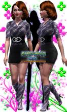 Sims 3 — Af body dress office Sevastian by SEVASTIAN — 