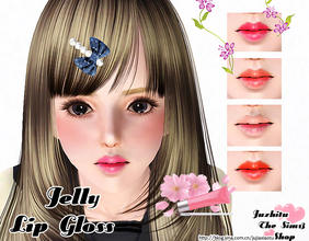 Sims 3 — Jelly Lip Gloss-Juzhitu by juzhitu — This lip gloss can just used by Female,which is not suit for Male. PS I'm
