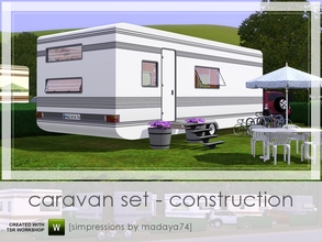 Sims 3 — Caravan Set - Construction by madaya74 — The first part of my Caravan Set contains following 31 items