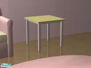 Sims 2 — Sunny Day in Pink - Coffee Table by EarthGoddess54 — Part of the Sunny Day in Pink set. Please get the mesh from