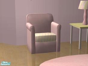 Sims 2 — Sunny Day in Pink - Armchair by EarthGoddess54 — Part of the Sunny Day in Pink set. Please get the mesh from the