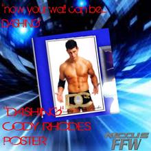 Sims 3 — "Dashing" Cody Rhodes Poster by fellifelwayne — Poster of WWE Superstar