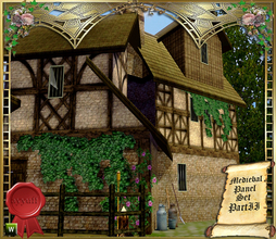 Sims 3 — Medieval Panel Set PartII by ayyuff — Medieval Panels for your Medieval house.