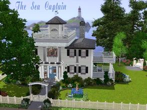 Sims 3 — The Sea Captain by katalina — The Sea Captain home resides along the banks of Sunset Valley and is designed in