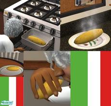 Sims 2 — Garlic and French Bread - Garlic Bread by TheNinthWave — Garlic bread for your sims!