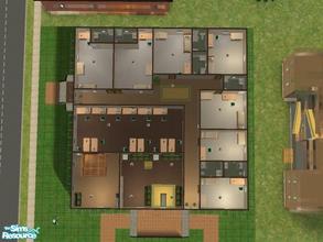 Sims 2 — Robisim Towers Dormitory (11 Rooms) by iamdestinystar — Who says dorm living has to be a crowded nightmare with
