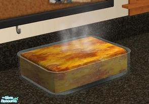 Sims 2 — Mexican Casserole (Group Meal Only) - Serving Dish by TheNinthWave — This requires the Mexican casserole food.