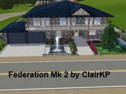 Sims 3 — Federation Mk 2 by clairkp — ClairKp Home designs proudly presents an Aussie Federation style home for your