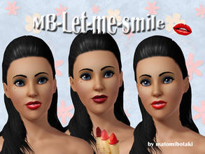 Sims 3 — MB-Let-me-smile by matomibotaki — MB-Let-me-smile - by matomibotaki, lipstick with teeth for your sims-ladies,