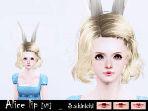 Sims 3 — S.shinichi Alice lip[N1] by SShinichi — S.shinichi Alice lip[N1]