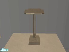 Sims 2 — Stephanie Bedroom [Light] - Table Lamp by EarthGoddess54 — This file requires a (free) mesh, find it at the link