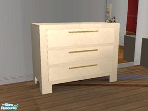 Sims 2 — Stephanie Bedroom [Light] - Dresser by EarthGoddess54 — This file requires a (free) mesh, find it at the link