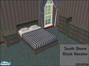 Sims 2 — South Shore - Black Recolor by sims4me — A black recolor of sim_man123\'s South Shore Set!