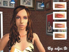 Sims 2 — Angie\'s Makeup - Realistic Lipsticks by adjaD — ...