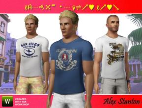 Sims 3 — T-Shirt Blow Town by alex_stanton1983 — This T-shirt is perfect for the summer. Feel this taste of salt on your