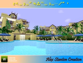 Sims 3 — Bermude Resort by alex_stanton1983 — This small paradise, place of luxury relaxation, is finally in your reach.
