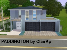 Sims 3 — Paddington by clairkp — ClairKp Home Designs presents the Paddington This 4 bedroom; 2.5 bathroom home has