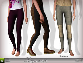 Sims 3 — FS 53 leggins 02 by katelys — New leggins for adult and young adult women. Includes two versions - the normal