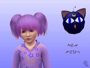 Sims 3 — Luna P Up for Kids by Flovv — A flying, cute cat head shaped toy from the future, to be friend and help. In the