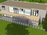 Sims 3 — Modern Home by clairkp — ClairKp Home Designs presents Modern Home. A 4 bedroom, 3 bathroom home for the modern