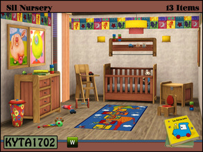 Sims 3 — Sil-set : Nursery by Kyta1702 — a happy room for your little ones.
