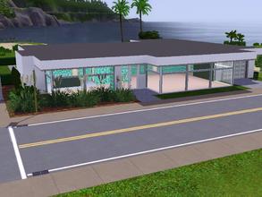Sims 3 — Harrison Way by skagrl7250 — 2 bedrooms, 2.5 bathrooms, office, pool, garage.