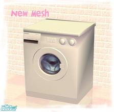 Sims 2 — Washer Anna by lurania — This is a new mesh:a washer!It can\'t work only decorative,have fun!
