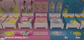 Sims 2 — Princess Disney Set 1 by aaaaaaac — Princess Disney Set 1, include: Belle, Cinderella, Jasmine, Sleeping Beauty