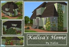 Sims 2 — My Home  by -kalisa- — This is a Sims 2 version of my home. I had lots of fun building it and I think it looks