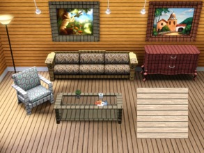 Sims 3 — Wood Pattern - Holz Muster NO 2 quer by engelchen1202 — Recolorable Wood Pattern. The Texture is fixed and you