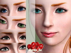 Sims 3 — -Valentine's Day Gift-Real Eyes V.02 by ManGa_Ka92 — For All ages All Genders :) Recolorable :) Happy