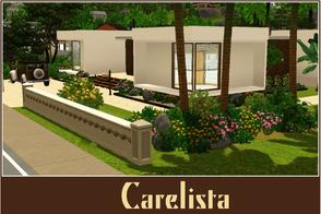 Sims 3 — Carelista Modern House by Youlie25 — Carelista is a single storey modern house. Composed of: Kitchen, 2