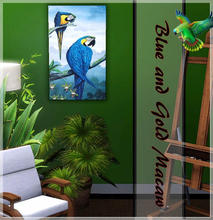Sims 3 — Blue and Gold Macaw by lillka — Blue and Gold Macaw by the artist Jules Scheffer.