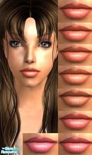 Sims 2 — Sweet Girl Lipsticks by TheNinthWave — Included are 8 new lipsticks. Hair by Newsea, eyes by me.