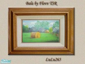 Sims 2 —  Balaby by Lulu265 — A set of 5 paintings to decorate your walls. A recolour of :Bella squared\" they will