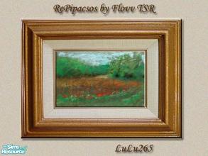 Sims 2 — Repipacos by Lulu265 — A set of 5 paintings to decorate your walls. A recolour of :Bella squared\" they