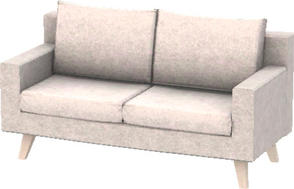 Sims 3 — Lily Living Loveseat by Angela — Lily Living Loveseat. Made by Angela@TSR (2011) Please don't clone my meshes or