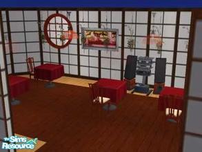 Sims 2 — Feng Shui Dining by Lamae2 — Need a decent restaurant with high environment points, easy access and cultural