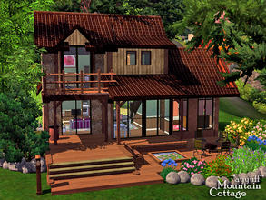 Sims 3 — Mountain Cottage *Furnished* by ayyuff — 20x30 fully furnished cottage with 2 bedrooms,1 bath.. Created with