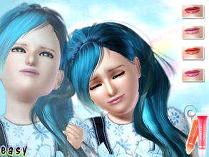 Sims 3 — Lipstick 07 for children by easysims — Hope that everybody likes it(*^__^*)
