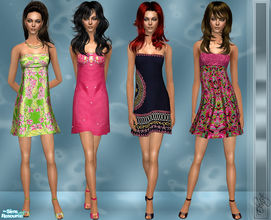 Sims 2 — EKN Set - 50 by ekinege — 4 recolor - Adult&Young Adult