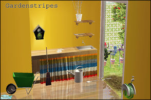Sims 2 — Gardenstripes by steffor — some items for the garden