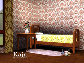 Sims 3 — Kaja by matomibotaki by matomibotaki — Pattern in green, red and white, 3 channel, to find under Theme.
