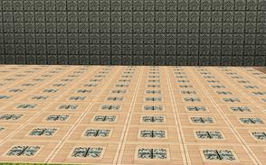 Sims 3 — Tile 19 pattern by camarossz28 — Tile 19 pattern can be a ceiling, floor or wall pattern. Camarossz28