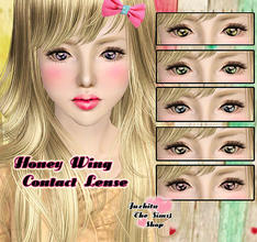 Sims 3 — Honey Wing Eyes-Juzhitu by juzhitu — Could used by both Male and Female.