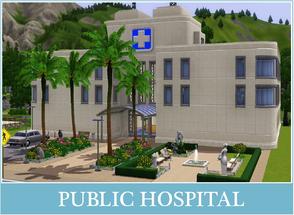 Sims 3 — New Sunset Public Hospital by Youlie25 — 