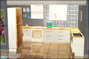 Sims 2 — Ullysses by steffor — the kitchen